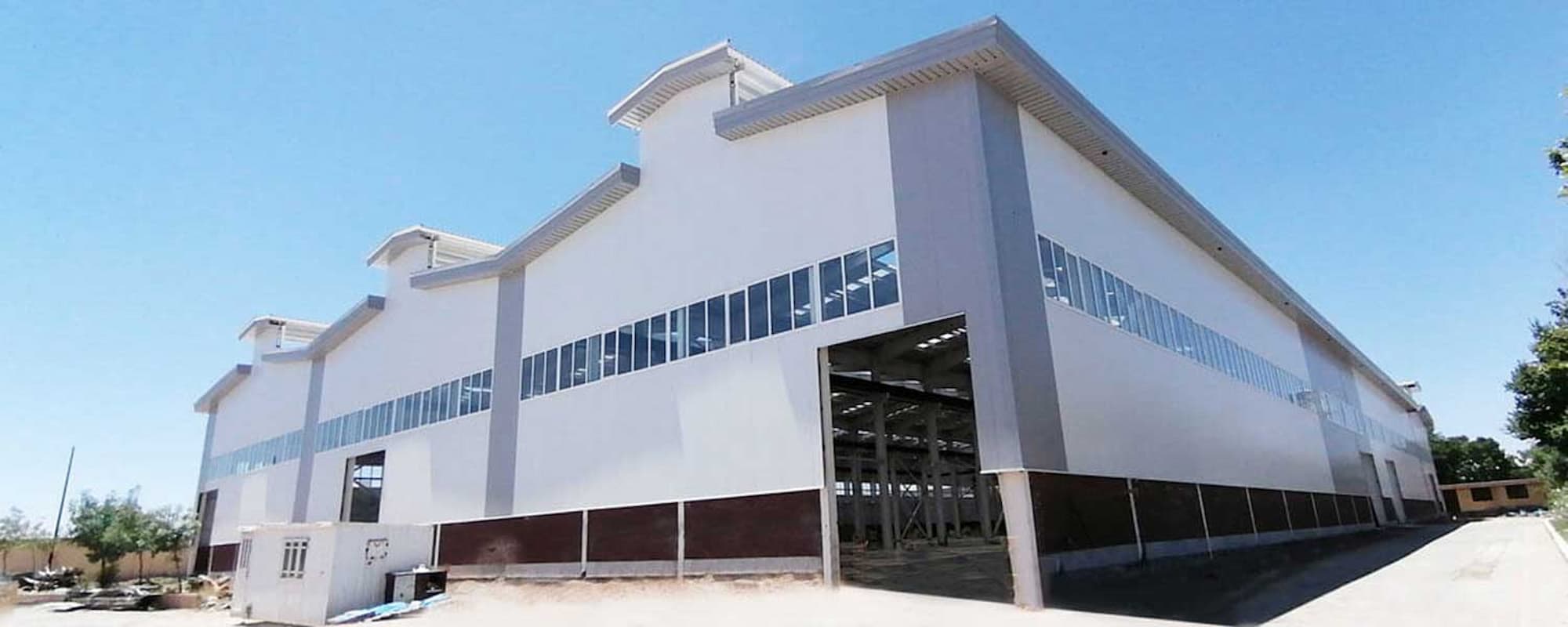 انواع نمای بیرونی سوله در طراحی مدرن